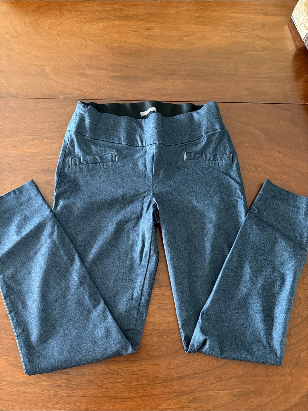 Maurices Navy/blue Pull On dress pants size Small regular